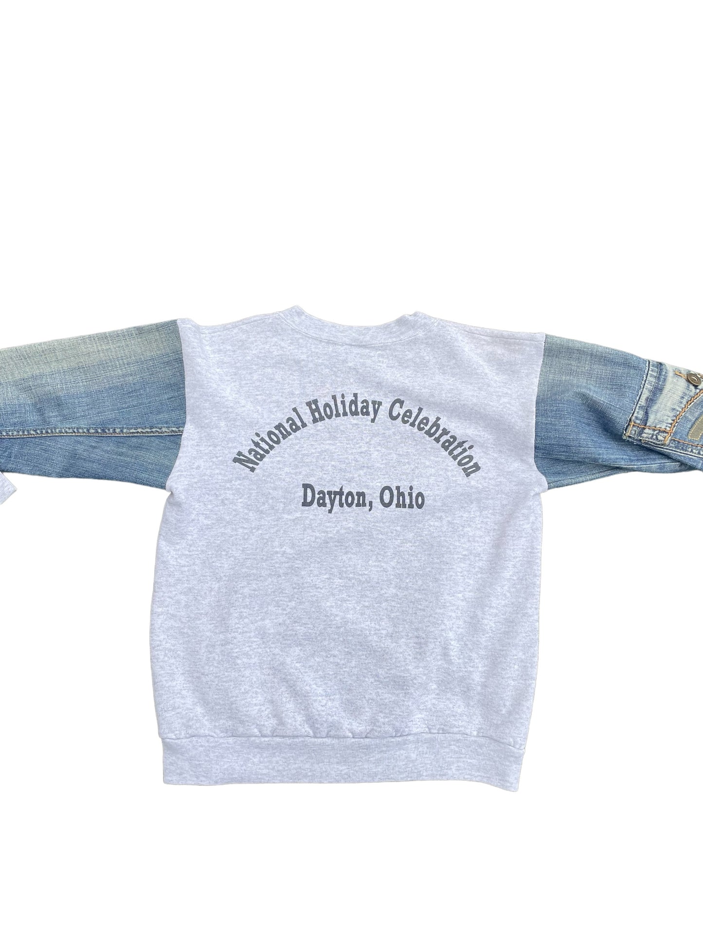 MLK Jr. Upcycled Sweatshirt